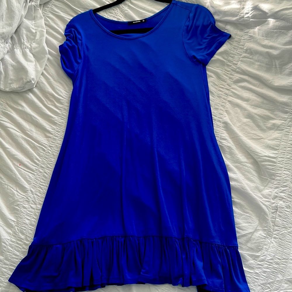 Blue Tshirt Dress